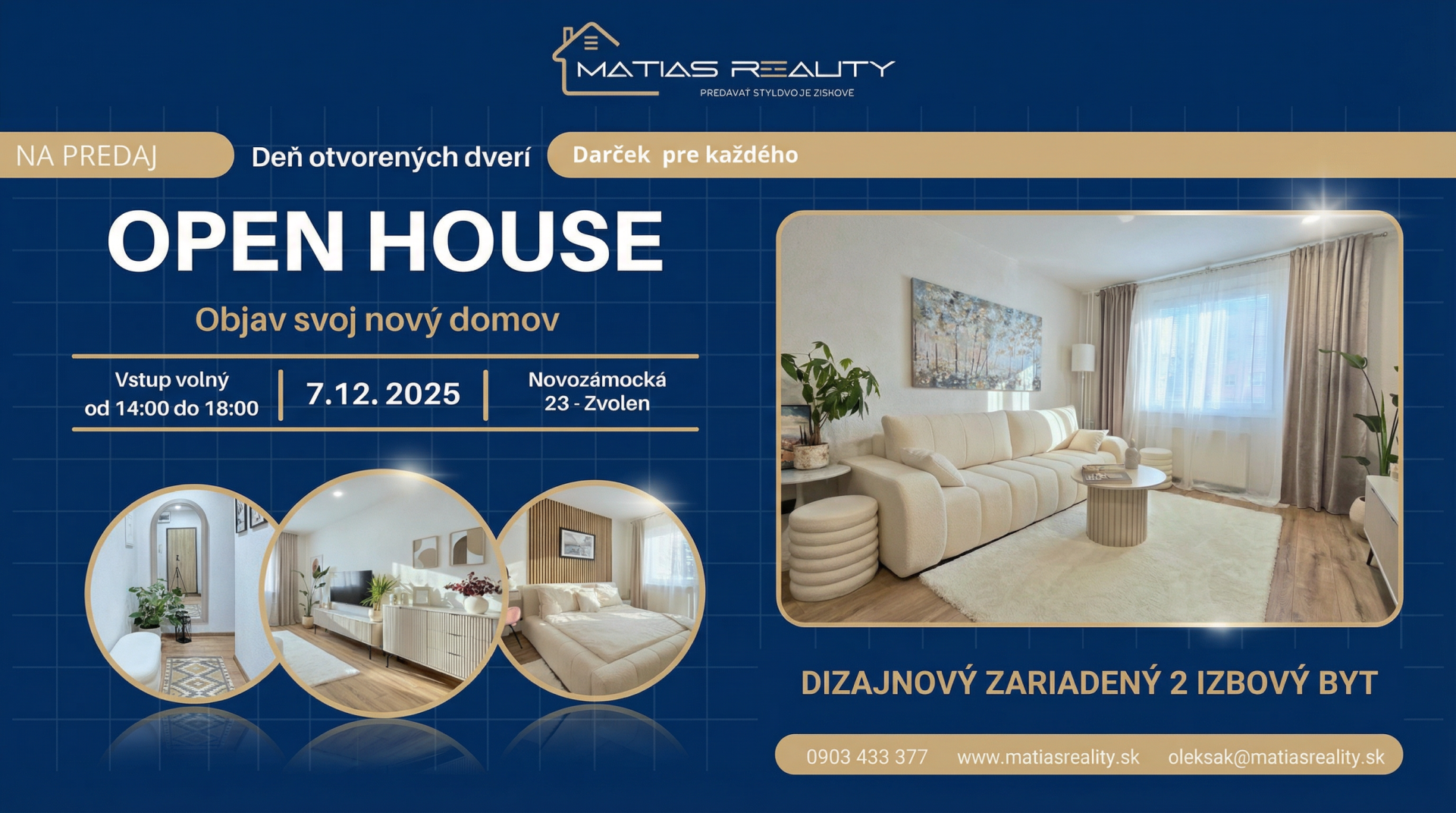 DIZAJNOVÝ A ZARIADENÝ 2 IZBOVÝ BYT S LODŽIOU