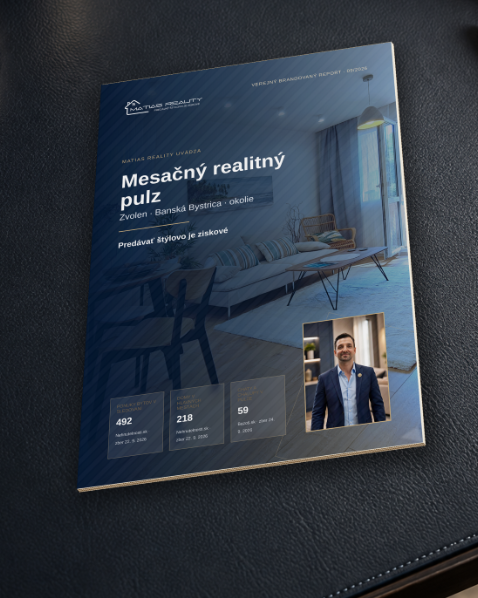 Mesačný realitný pulz - Zvolen, Banská Bystrica a okolie